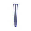 DIY Hairpin Legs Hairpin Legs Blue / 29" / 1/2" Hairpin Leg (Sold Separately), 3-Rod Design - Blue Powder Coated Finish