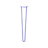 DIY Hairpin Legs Hairpin Legs Blue / 29" / 3/8" Hairpin Leg (Sold Separately), 2-Rod Design - Blue Powder Coated Finish