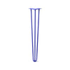 DIY Hairpin Legs Hairpin Legs Blue / 30" / 3/8" Hairpin Leg (Sold Separately), 3-Rod Design - Blue Powder Coated Finish