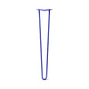 DIY Hairpin Legs Hairpin Legs Blue / 31" / 1/2" Hairpin Leg (Sold Separately), 2-Rod Design - Blue Powder Coated Finish