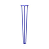 DIY Hairpin Legs Hairpin Legs Blue / 31" / 3/8" Hairpin Leg (Sold Separately), 3-Rod Design - Blue Powder Coated Finish