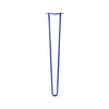DIY Hairpin Legs Hairpin Legs Blue / 32" / 1/2" Hairpin Leg (Sold Separately), 2-Rod Design - Blue Powder Coated Finish
