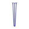 DIY Hairpin Legs Hairpin Legs Blue / 32" / 1/2" Hairpin Leg (Sold Separately), 3-Rod Design - Blue Powder Coated Finish