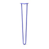 DIY Hairpin Legs Hairpin Legs Blue / 33" / 1/2" Hairpin Leg (Sold Separately), 2-Rod Design - Blue Powder Coated Finish