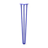DIY Hairpin Legs Hairpin Legs Blue / 33" / 1/2" Hairpin Leg (Sold Separately), 3-Rod Design - Blue Powder Coated Finish