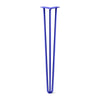 DIY Hairpin Legs Hairpin Legs Blue / 34" / 1/2" Hairpin Leg (Sold Separately), 3-Rod Design - Blue Powder Coated Finish