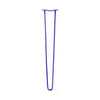 DIY Hairpin Legs Hairpin Legs Blue / 35" / 1/2" Hairpin Leg (Sold Separately), 2-Rod Design - Blue Powder Coated Finish