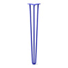 DIY Hairpin Legs Hairpin Legs Blue / 35" / 1/2" Hairpin Leg (Sold Separately), 3-Rod Design - Blue Powder Coated Finish
