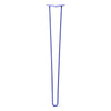 DIY Hairpin Legs Hairpin Legs Blue / 36" / 3/8" Hairpin Leg (Sold Separately), 2-Rod Design - Blue Powder Coated Finish