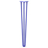 DIY Hairpin Legs Hairpin Legs Blue / 37" / 1/2" Hairpin Leg (Sold Separately), 3-Rod Design - Blue Powder Coated Finish
