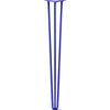 DIY Hairpin Legs Hairpin Legs Blue / 39" / 1/2" Hairpin Leg (Sold Separately), 3-Rod Design - Blue Powder Coated Finish