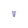 Hairpin Leg (Sold Separately), 3-Rod Design - Blue Powder Coated Finish