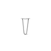 DIY Hairpin Legs Hairpin Legs Clear / 12" / 1/2" Hairpin Leg (Sold Separately), 2-Rod Design - Clear Coated Finish