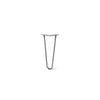 DIY Hairpin Legs Hairpin Legs Clear / 13" / 1/2" Hairpin Leg (Sold Separately), 2-Rod Design - Clear Coated Finish