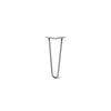 DIY Hairpin Legs Hairpin Legs Clear / 14" / 1/2" Hairpin Leg (Sold Separately), 2-Rod Design - Clear Coated Finish