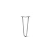 DIY Hairpin Legs Hairpin Legs Clear / 15" / 1/2" Hairpin Leg (Sold Separately), 2-Rod Design - Clear Coated Finish