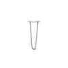 DIY Hairpin Legs Hairpin Legs Clear / 16" / 1/2" Hairpin Leg (Sold Separately), 2-Rod Design - Clear Coated Finish