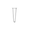 DIY Hairpin Legs Hairpin Legs Clear / 19" / 1/2" Hairpin Leg (Sold Separately), 2-Rod Design - Clear Coated Finish