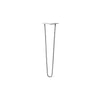 DIY Hairpin Legs Hairpin Legs Clear / 21" / 3/8" Hairpin Leg (Sold Separately), 2-Rod Design - Clear Coated Finish