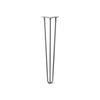 DIY Hairpin Legs Hairpin Legs Clear / 26" / 3/8" Hairpin Leg (Sold Separately), 3-Rod Design - Clear Coated Finish
