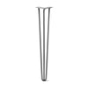 Hairpin Leg (Sold Separately), 3-Rod Design - Clear Coated Finish