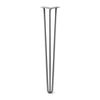 DIY Hairpin Legs Hairpin Legs Clear / 34" / 1/2" Hairpin Leg (Sold Separately), 3-Rod Design - Clear Coated Finish