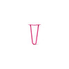 DIY Hairpin Legs Hairpin Legs Fuchsia / 11" / 1/2" Hairpin Leg (Sold Separately), 2-Rod Design - Fuchsia Powder Coated Finish