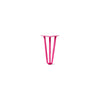 Hairpin Leg (Sold Separately), 3-Rod Design - Fuchsia Powder Coated Finish