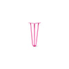 DIY Hairpin Legs Hairpin Legs Fuchsia / 13" / 3/8" Hairpin Leg (Sold Separately), 3-Rod Design - Fuchsia Powder Coated Finish