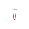 DIY Hairpin Legs Hairpin Legs Fuchsia / 14" / 1/2" Hairpin Leg (Sold Separately), 2-Rod Design - Fuchsia Powder Coated Finish