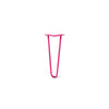 DIY Hairpin Legs Hairpin Legs Fuchsia / 15" / 1/2" Hairpin Leg (Sold Separately), 2-Rod Design - Fuchsia Powder Coated Finish