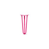 DIY Hairpin Legs Hairpin Legs Fuchsia / 15" / 1/2" Hairpin Leg (Sold Separately), 3-Rod Design - Fuchsia Powder Coated Finish