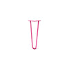 DIY Hairpin Legs Hairpin Legs Fuchsia / 16" / 1/2" Hairpin Leg (Sold Separately), 2-Rod Design - Fuchsia Powder Coated Finish