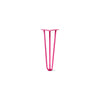 Hairpin Leg (Sold Separately), 3-Rod Design - Fuchsia Powder Coated Finish