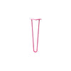 DIY Hairpin Legs Hairpin Legs Fuchsia / 18" / 3/8" Hairpin Leg (Sold Separately), 2-Rod Design - Fuchsia Powder Coated Finish