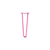 DIY Hairpin Legs Hairpin Legs Fuchsia / 19" / 1/2" Hairpin Leg (Sold Separately), 2-Rod Design - Fuchsia Powder Coated Finish