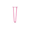 DIY Hairpin Legs Hairpin Legs Fuchsia / 20" / 1/2" Hairpin Leg (Sold Separately), 2-Rod Design - Fuchsia Powder Coated Finish
