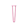 DIY Hairpin Legs Hairpin Legs Fuchsia / 23" / 1/2" Hairpin Leg (Sold Separately), 2-Rod Design - Fuchsia Powder Coated Finish