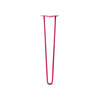 DIY Hairpin Legs Hairpin Legs Fuchsia / 27" / 1/2" Hairpin Leg (Sold Separately), 2-Rod Design - Fuchsia Powder Coated Finish