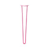 DIY Hairpin Legs Hairpin Legs Fuchsia / 31" / 3/8" Hairpin Leg (Sold Separately), 2-Rod Design - Fuchsia Powder Coated Finish