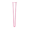 DIY Hairpin Legs Hairpin Legs Fuchsia / 33" / 3/8" Hairpin Leg (Sold Separately), 2-Rod Design - Fuchsia Powder Coated Finish