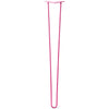 DIY Hairpin Legs Hairpin Legs Fuchsia / 36" / 3/8" Hairpin Leg (Sold Separately), 2-Rod Design - Fuchsia Powder Coated Finish