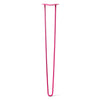 DIY Hairpin Legs Hairpin Legs Fuchsia / 39" / 1/2" Hairpin Leg (Sold Separately), 2-Rod Design - Fuchsia Powder Coated Finish