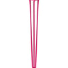 Hairpin Leg (Sold Separately), 3-Rod Design - Fuchsia Powder Coated Finish