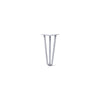 DIY Hairpin Legs Hairpin Legs Grey / 12" / 1/2" Hairpin Leg (Sold Separately), 3-Rod Design - Grey Powder Coated Finish