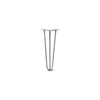 DIY Hairpin Legs Hairpin Legs Grey / 16" / 3/8" Hairpin Leg (Sold Separately), 3-Rod Design - Grey Powder Coated Finish
