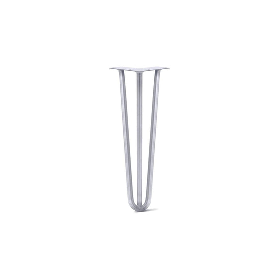 Hairpin Leg (Sold Separately), 3-Rod Design - Grey Powder Coated Finish