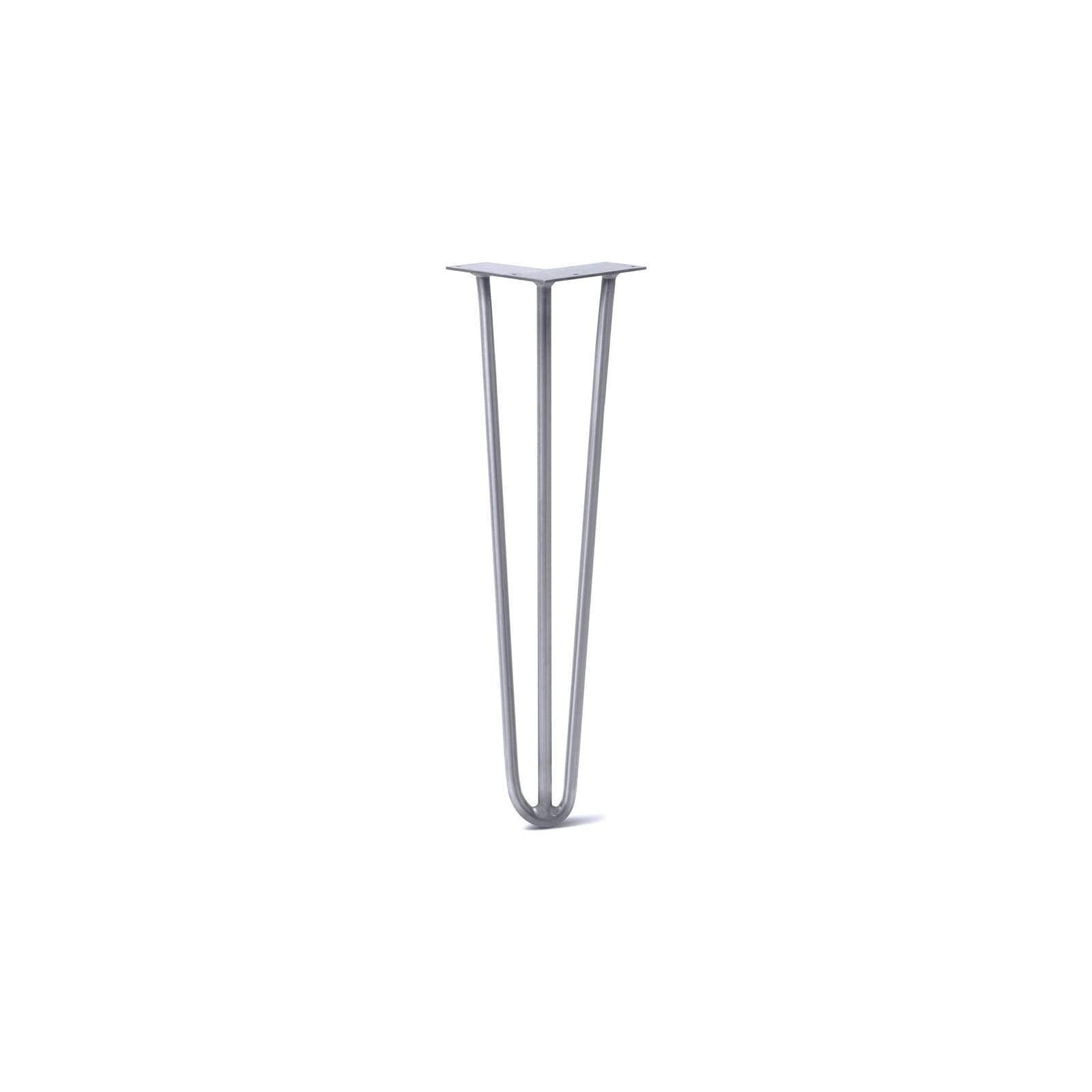 DIY Hairpin Legs Hairpin Legs Grey / 20" / 3/8" Hairpin Leg (Sold Separately), 3-Rod Design - Grey Powder Coated Finish