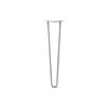 DIY Hairpin Legs Hairpin Legs Grey / 24" / 1/2" Hairpin Leg (Sold Separately), 2-Rod Design - Grey Powder Coated Finish