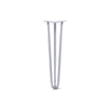 DIY Hairpin Legs Hairpin Legs Grey / 24" / 1/2" Hairpin Leg (Sold Separately), 3-Rod Design - Grey Powder Coated Finish